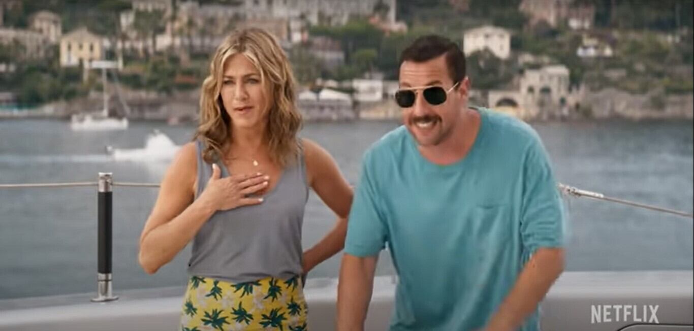 La buena amistad de Jennifer Aniston y Adam Sandler.