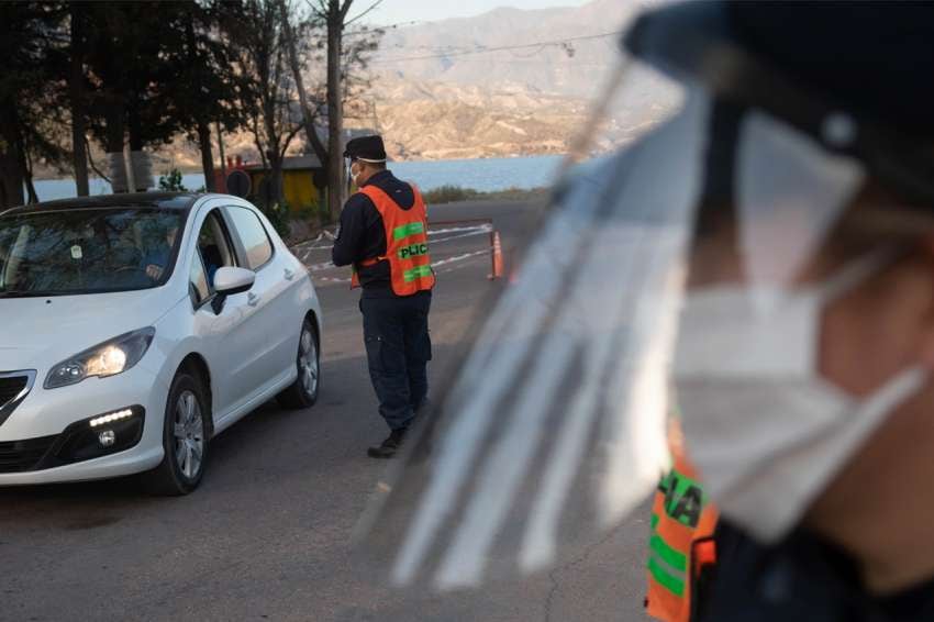 
Los puestos están principalmente en accesos y rutas. | Ignacio Blanco / Los Andes
   