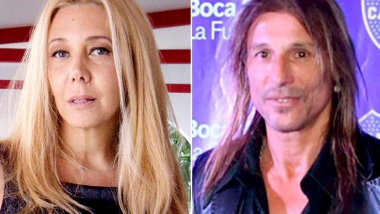 Claudio Paul Caniggia y Mariana Nannis