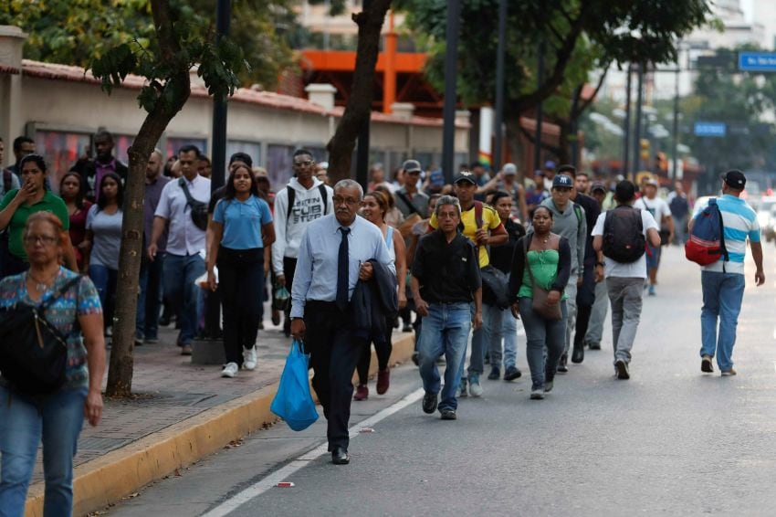 
Sin metro. Miles de ciudadanos sufrieron las consecuencias | AP
   