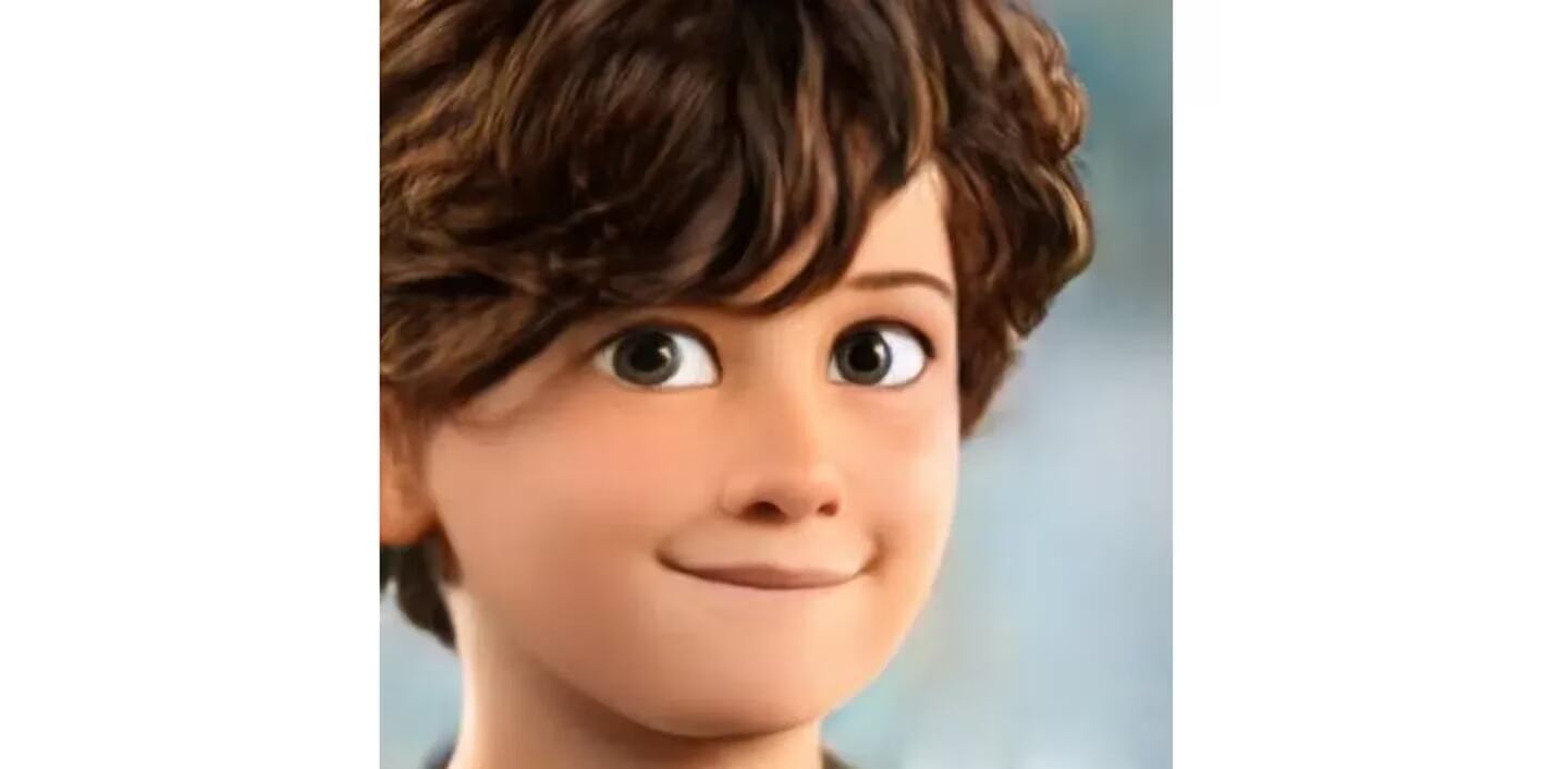 Así se vería la familia Messi si fueran personajes de Pixar