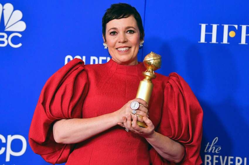 
Olivia Colman se llevó el Globo por "The Crown". | AFP
   