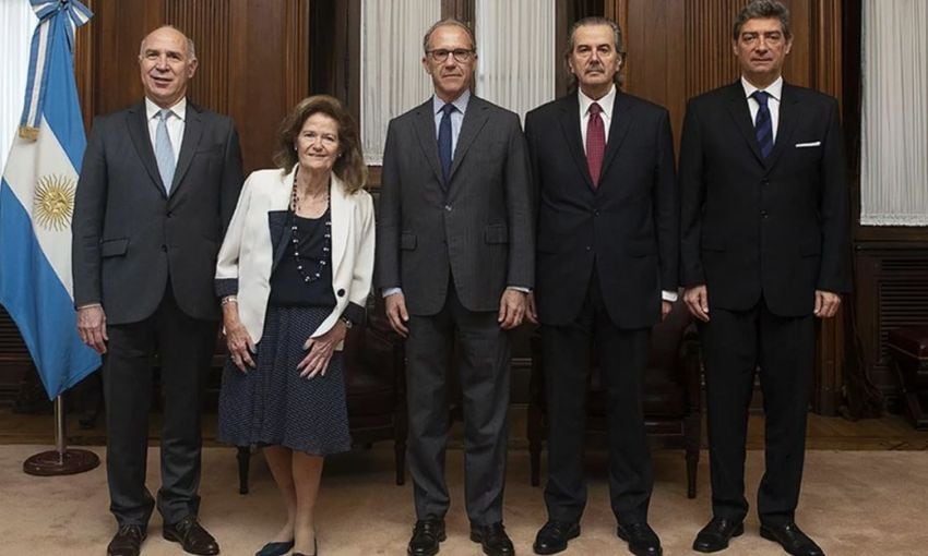 
    Los jueces de la Corte Suprema de Justicia. / archivo
   