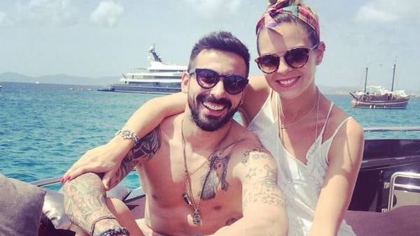 Yanina Screpante y Ezequiel "Pocho" Lavezzi