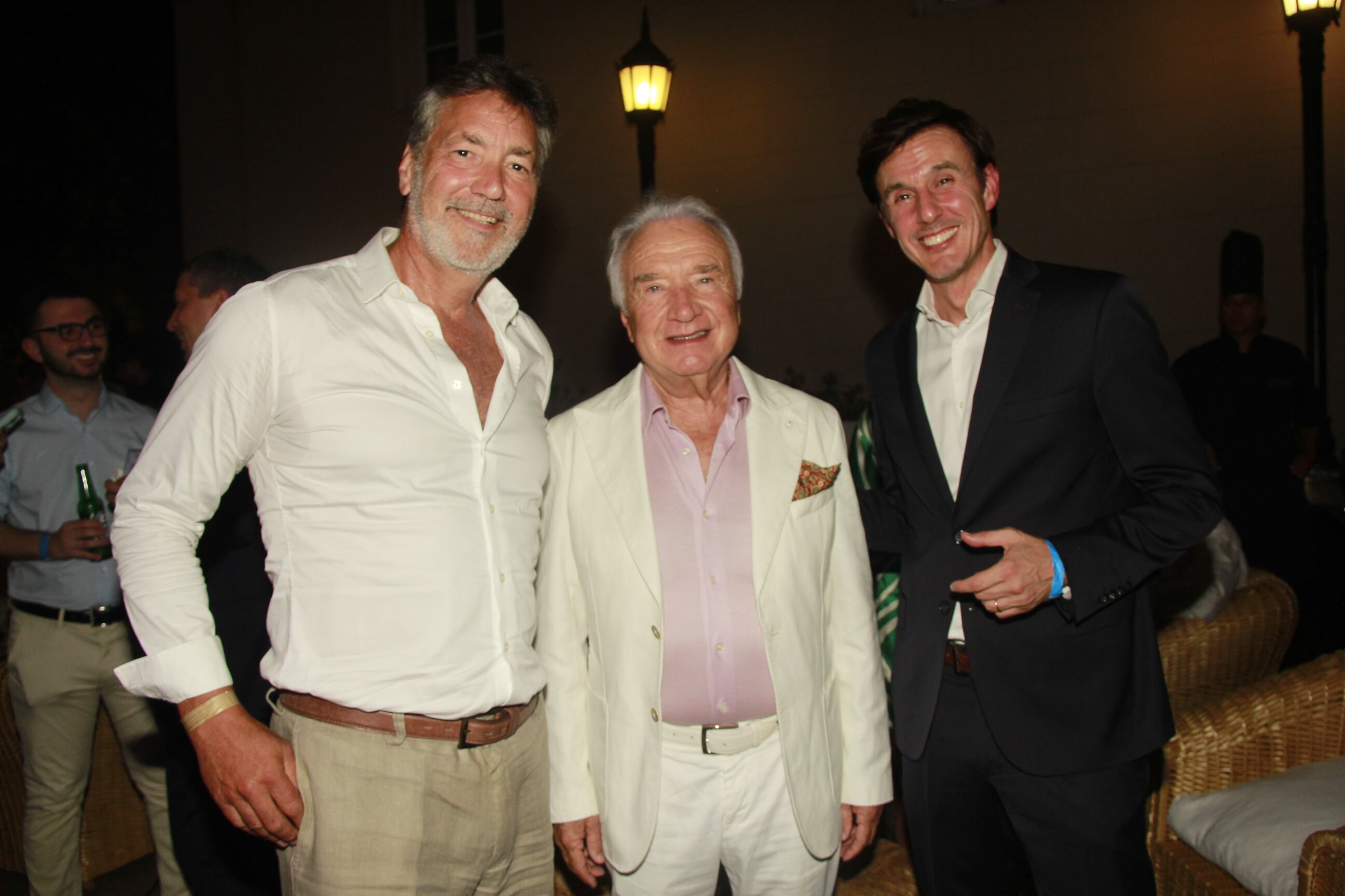 Alejandro Gawiansky, Alfredo Román y Roberto García Moritán. - Foto: Fernando Grosso / Los Andes