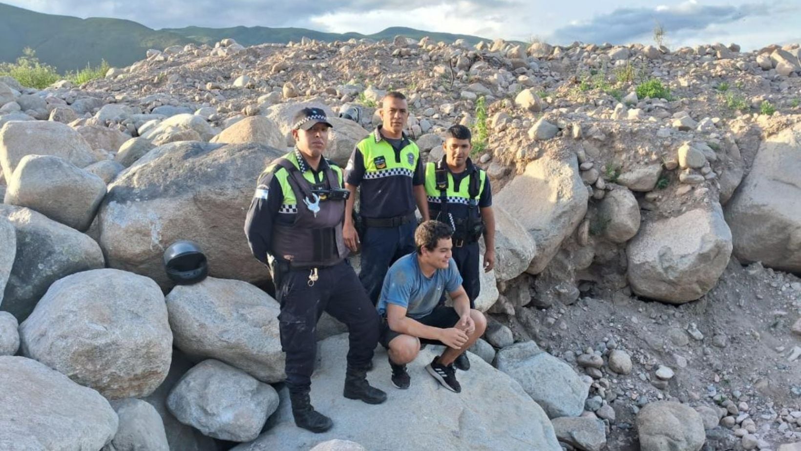 Finalmente, el incidente no le causó daños físicos