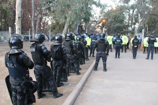 Unos 900 policías participaron del operativo de seguridad en el Malvinas Argentinas. Gentileza Ministerio de Seguridad y Justicia.