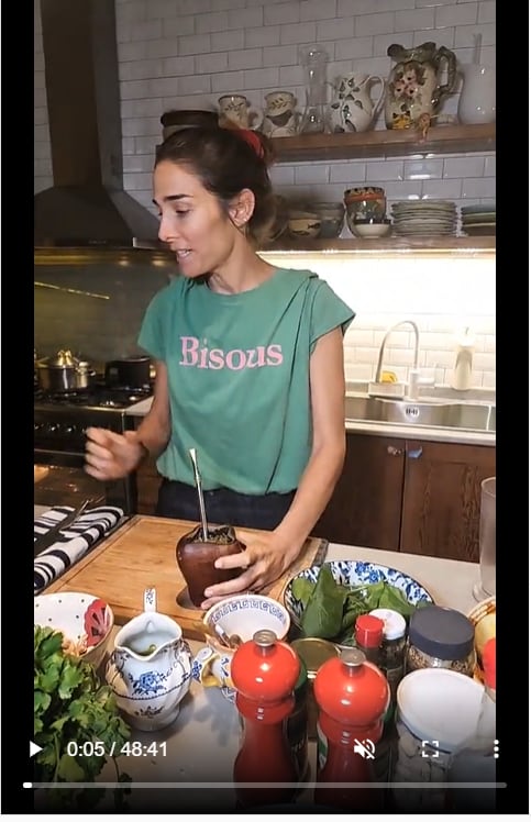 El lujoso detalle en la cocina de Juana Viale