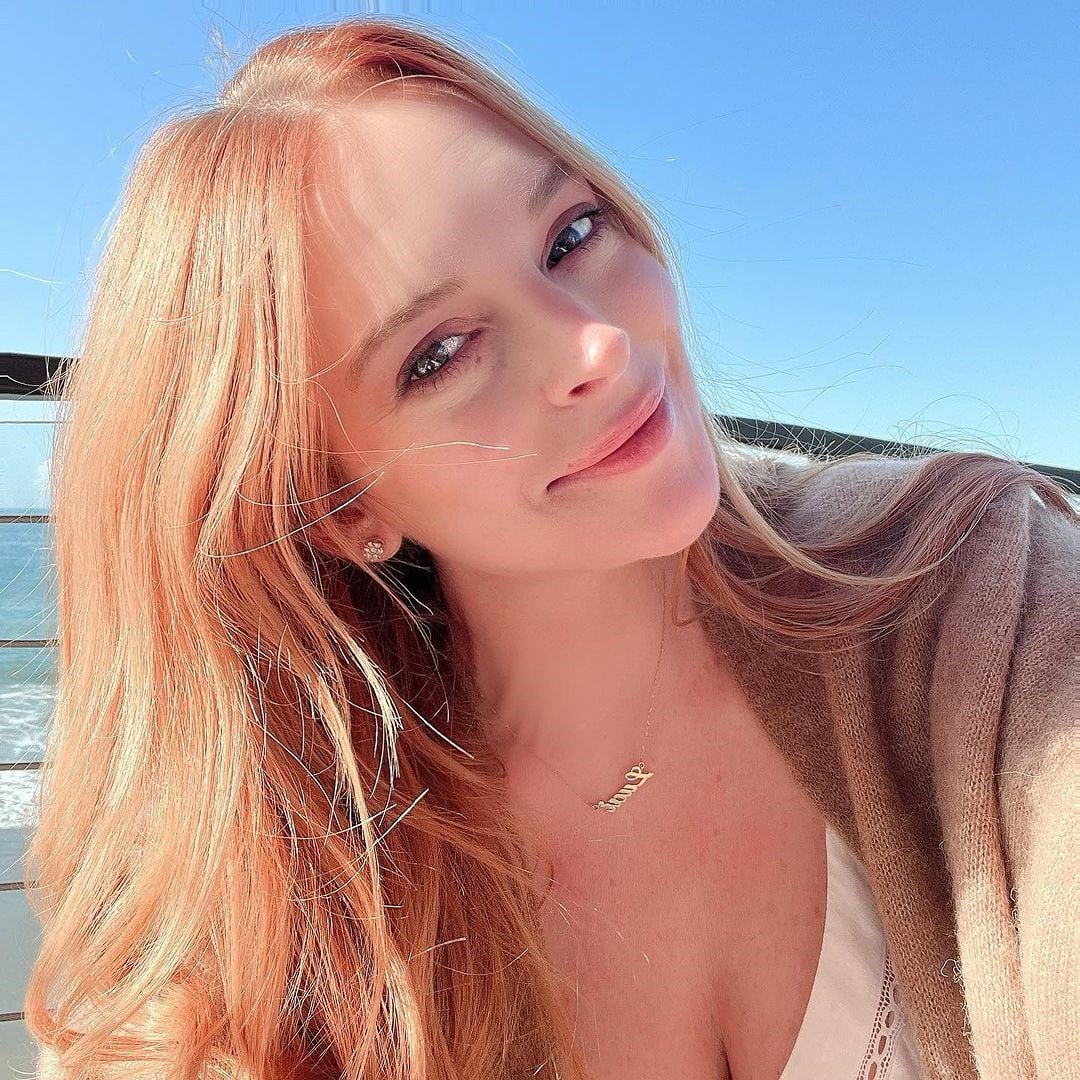 Así luce hoy Lindsay Lohan. Foto: Instagram.