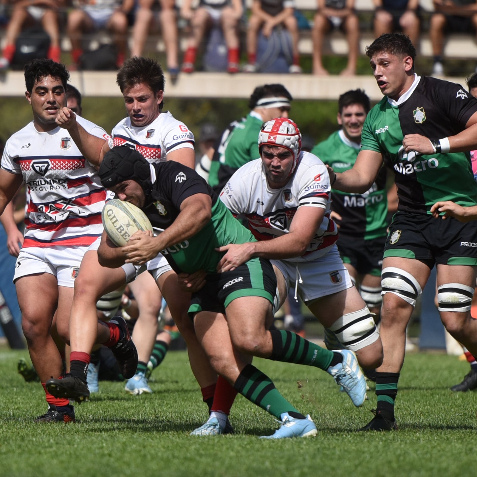 Marista metió un triunfo histórico ante Los Duendes por 42-28. / Gentileza: Marcelo Carubín (UAR)