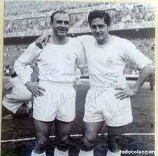 Alfredo Di Stefano y Héctor Rial