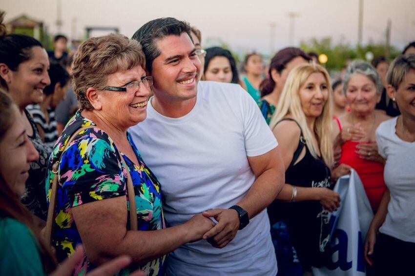 
Marcelo Orrego, el intendente de Santa Lucía es el principal contrincante del gobernador. 
