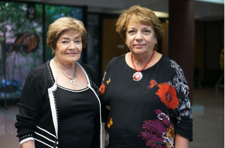 
Jovita Kemelmajer y María Luisa (Marisa) Porcar  | Foto: Matías Sack para Unidiversidad
   