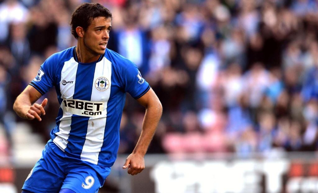 Franco Di Santo en el Wigan inglés