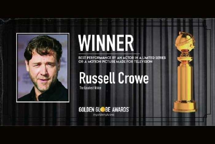 
Russell Crowe ganó pero no estuvo en la ceremonia y se quedó en Australia cuidando a su familia
