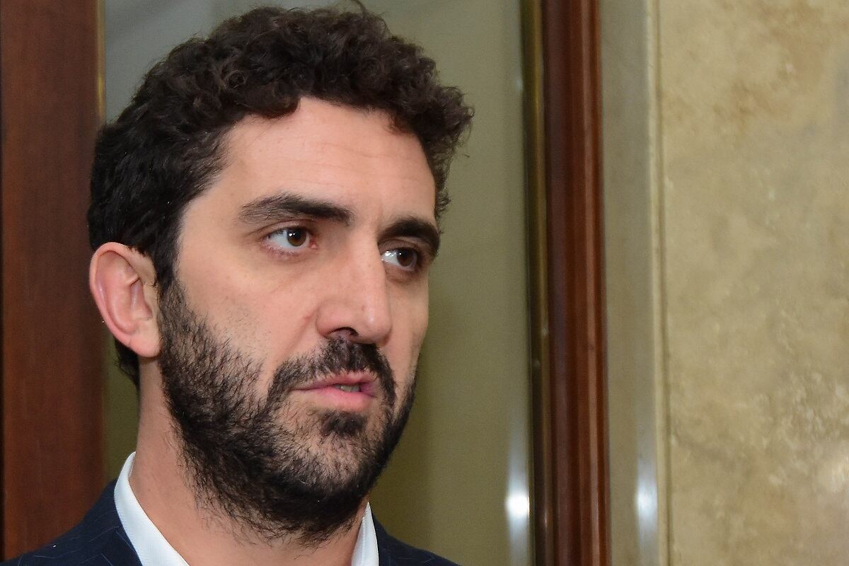 El abogado Sergio Salinas (Xumek) fue quien expuso sobre el caso Próvolo en la audiencia de la CIDH. Foto: Marcelo Rolland / Los Andes.