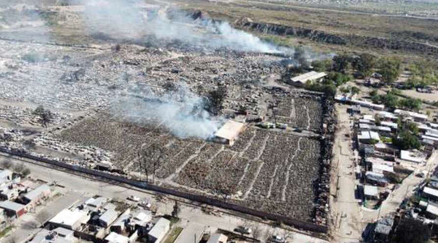 Desesperación durante los incendios en La Favorita: “Era una lluvia de fuego, y perdimos todo en 5 minutos”. Foto: Municipalidad de la Ciudad de Mendoza