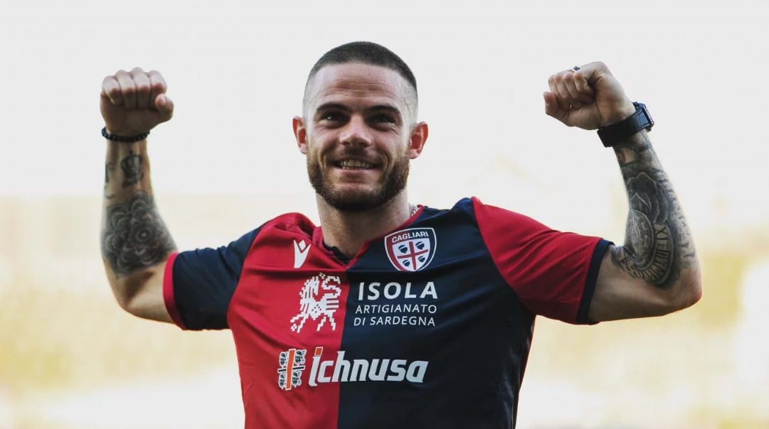 Nández fue presentado en el Cagliari pero se acordó de Boca