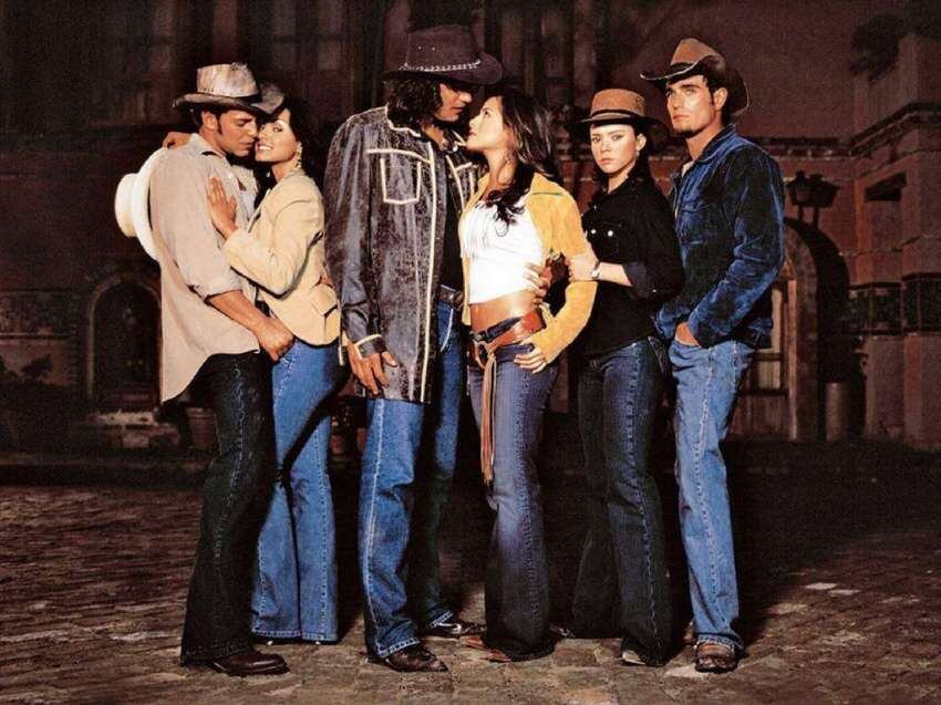 
    "Pasión de gavilanes" se vio por Telefe en 2005.
   