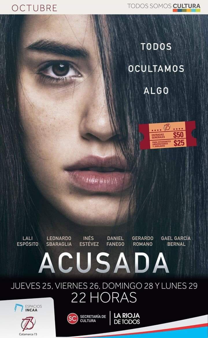 “Acusada” con la actuación de Lali Esposito y dirigida por Gonzalo Tobal