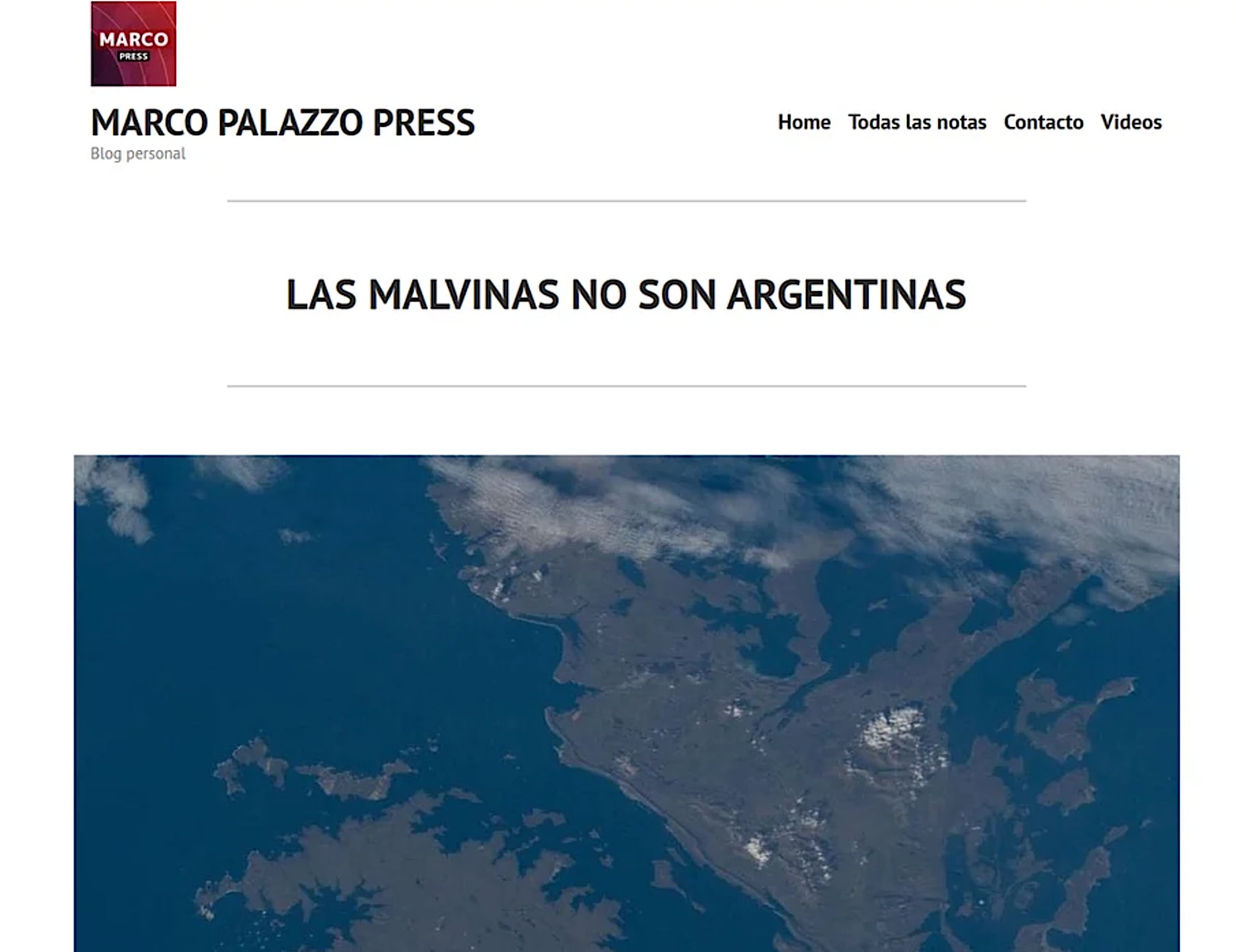 Marco Palazzo, el controlvertido influencer libertario que defiende el nazismo y rechaza la soberanía argentina sobre Malvinas.