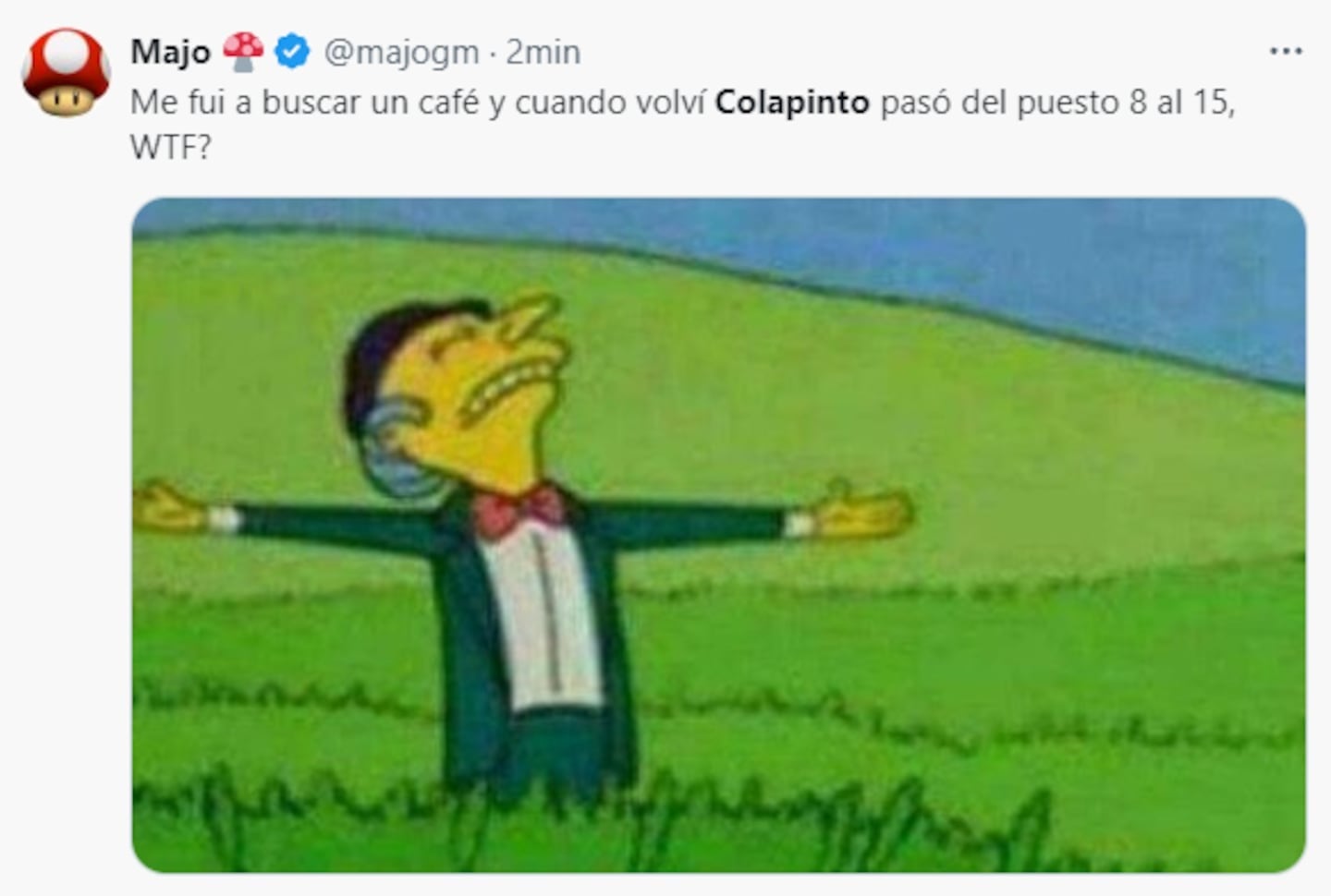 Los mejores memes de Franco Colapinto.