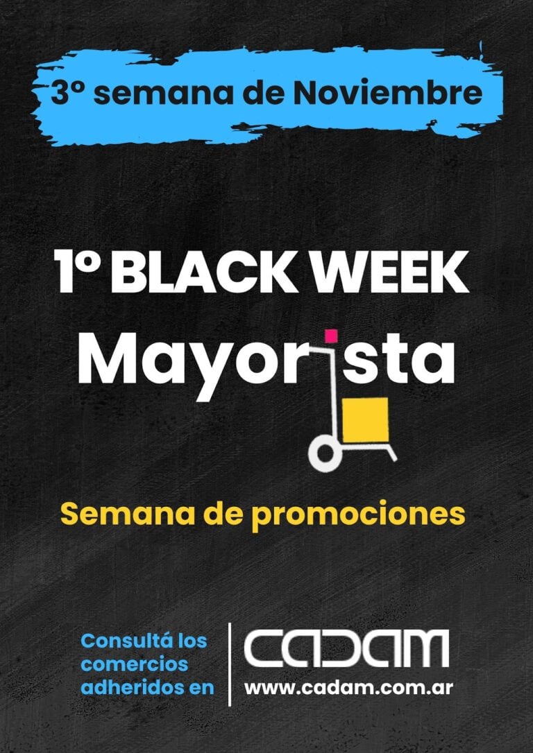 Black Week Mayorista, se viene la feria de descuentos al por mayor. Captura: Promociones