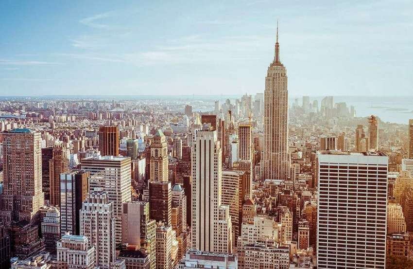 
    Nueva York, una de las ciudades más grandes del mundo.
   