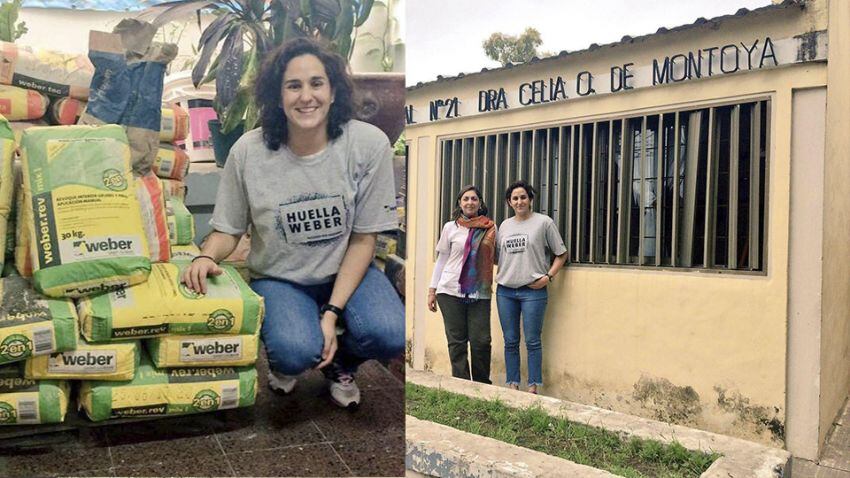 
    Pilar Geiojo en la escuela Especial Nro 21 Dra Celia Ortiz de Montoya (Paraná)
   