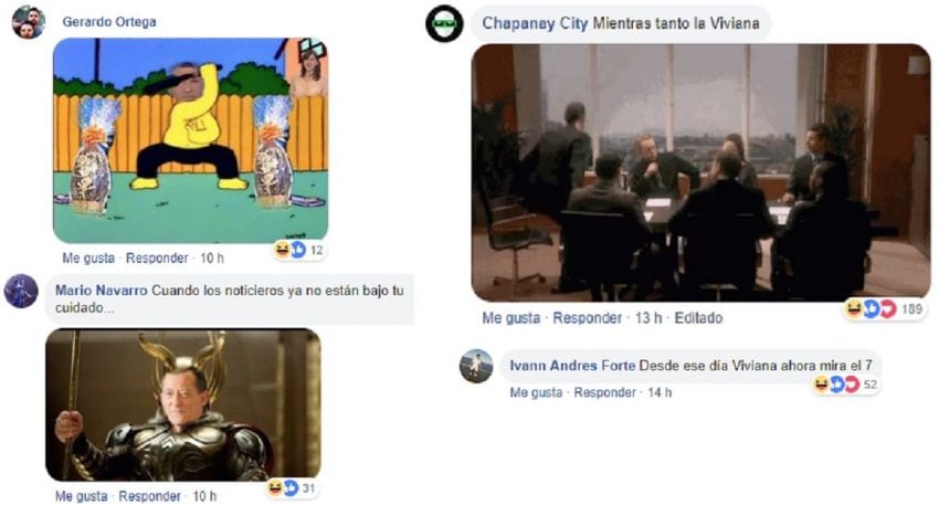 
    En las redes no tardaron en reírse del momento televisivo.
   