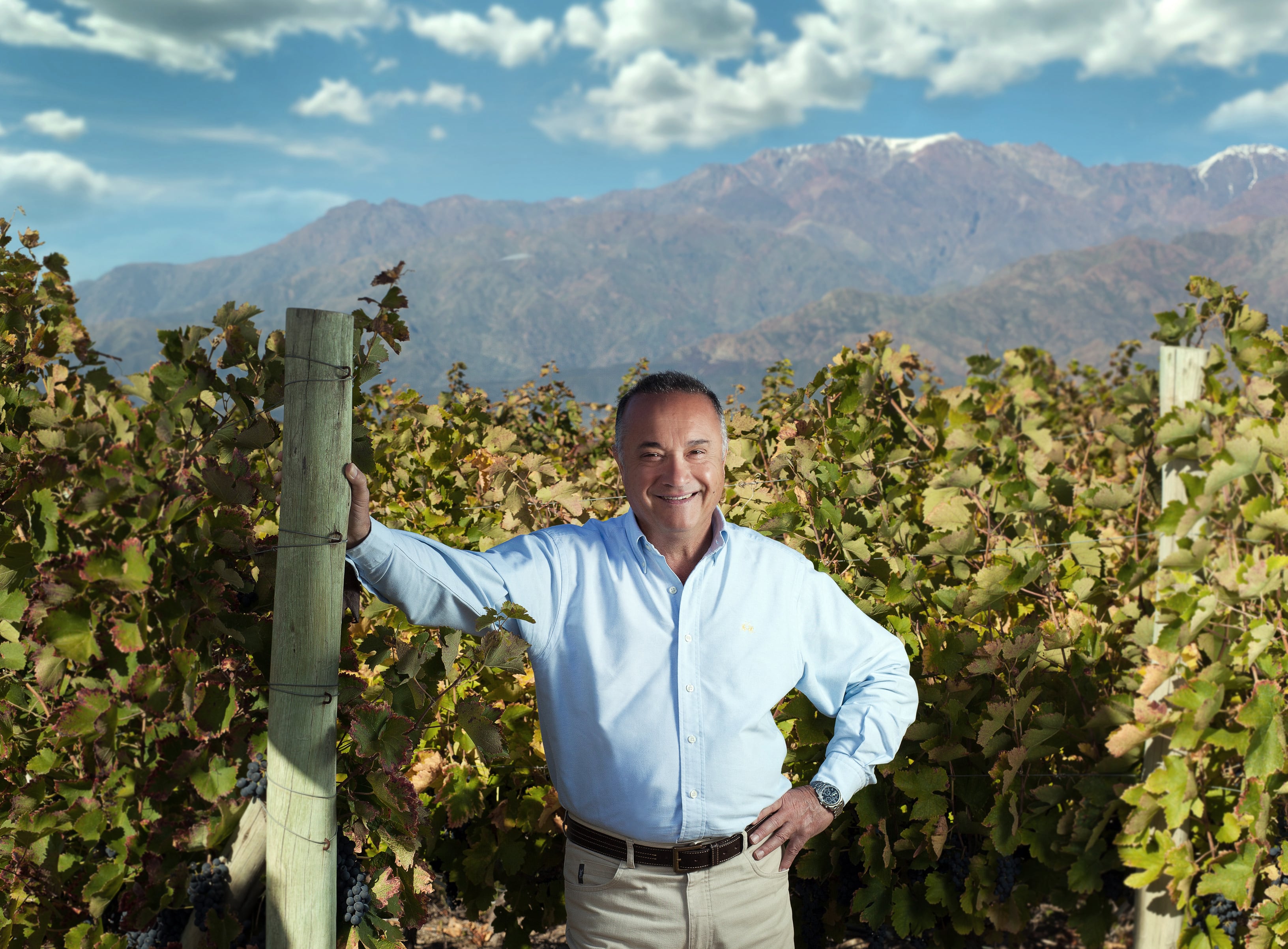 José Pepe Galante lleva ya 13 años en Bodegas Salentien. 