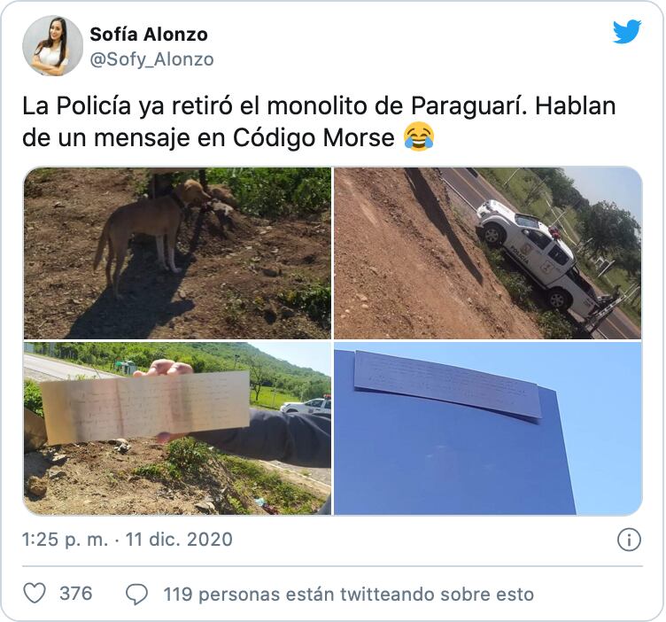 Algunos usuarios también publicaron la noticia.