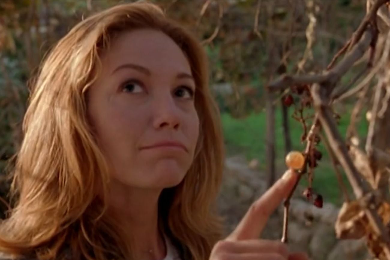 La actriz Diane Lane en "Bajo el sol de la Toscana"