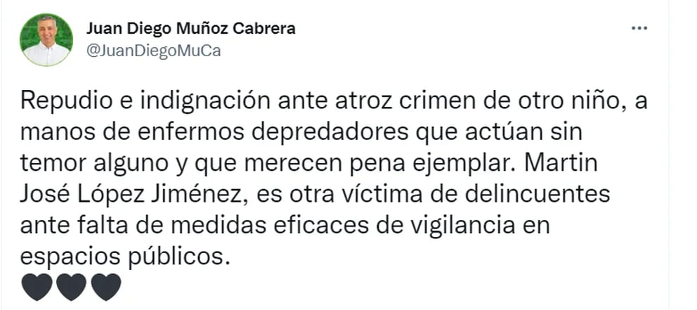 Había sido reportado como desaparecido por sus familiares el pasado domingo 5 de mayo en el barrio San Antonio. Foto: Web