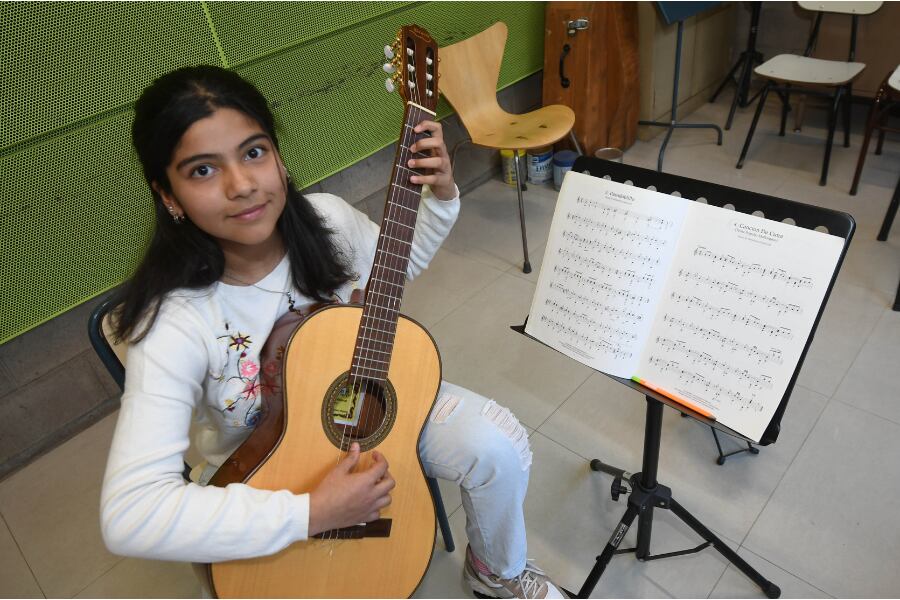 Vicky, la guitarrista mendocina