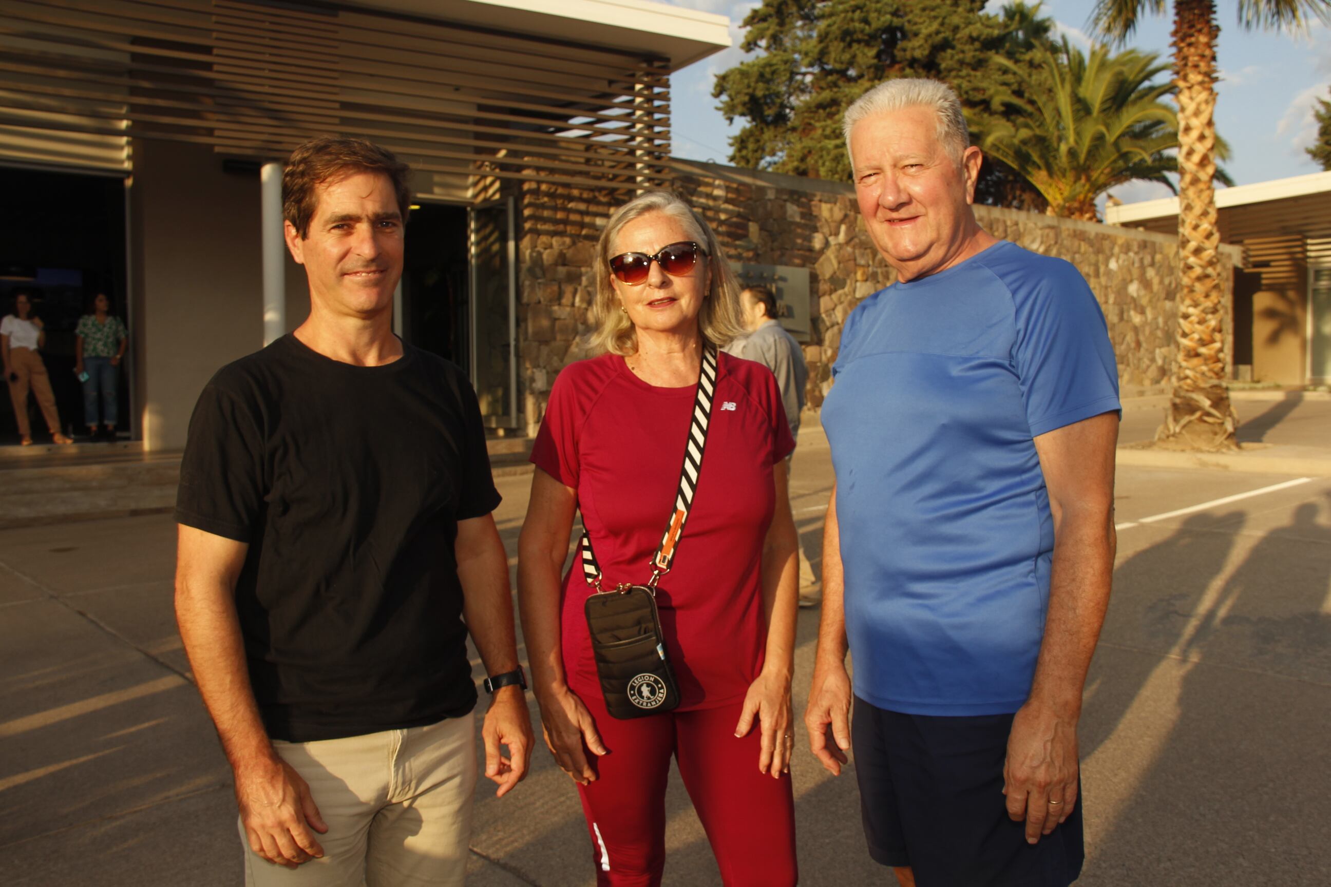 Agustín Mosso, Silvia Vassallo y Jorge Triay.