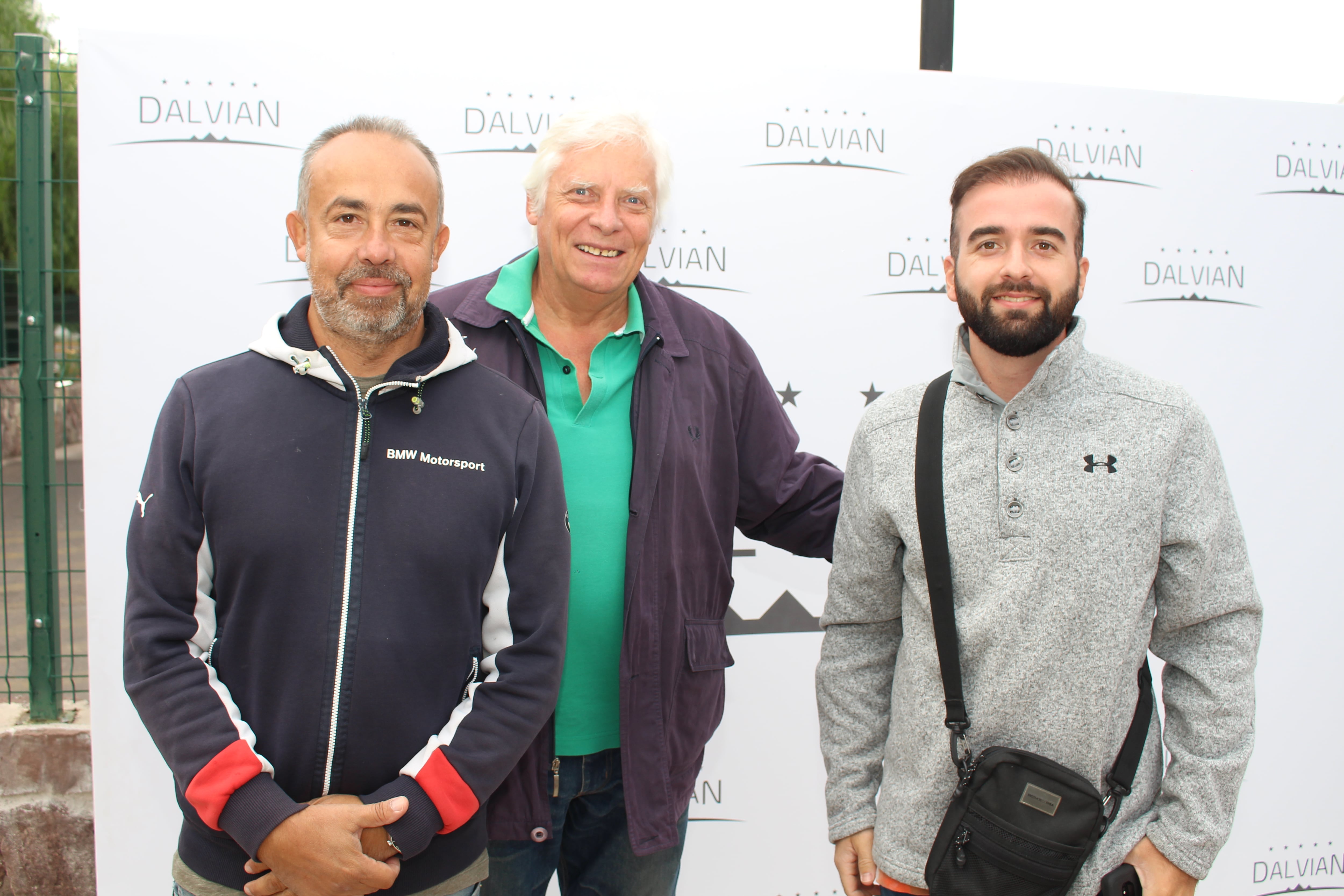 Mariano Pulido, Carlos Vila y Martín Carral.