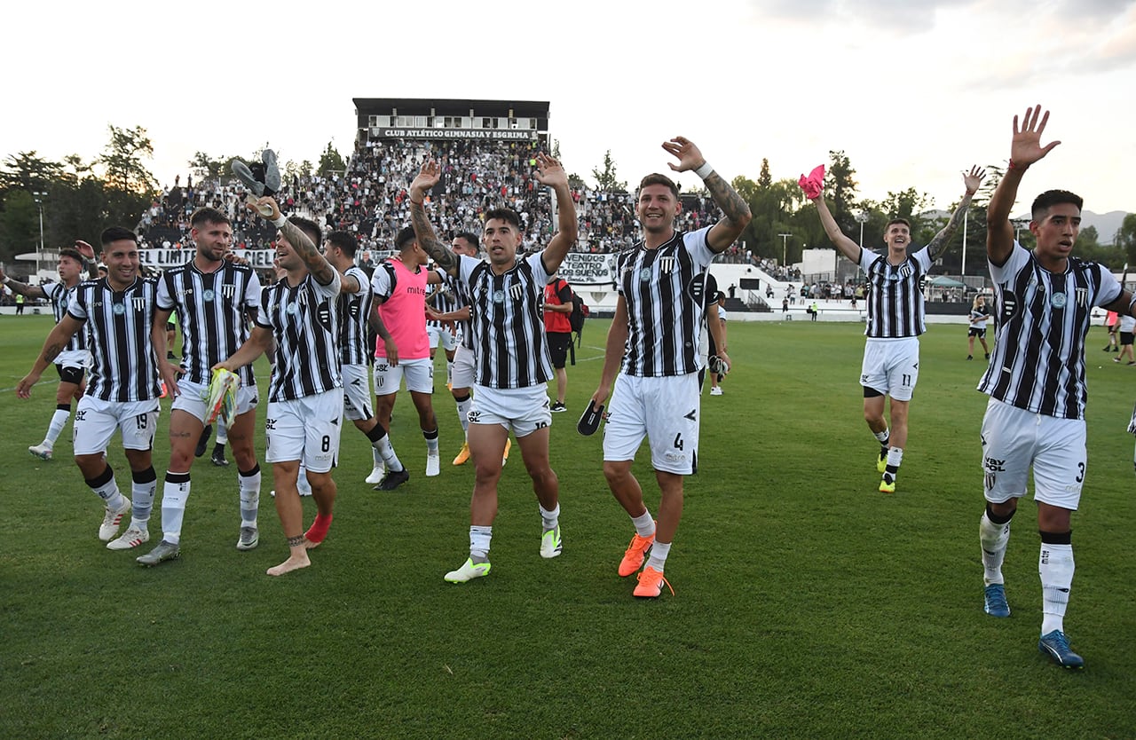 Gimnasia vs. Deportivo Madryn por los cuartos de final del Torneo Nacional. Foto: Ramiro Gómez para Los Andes