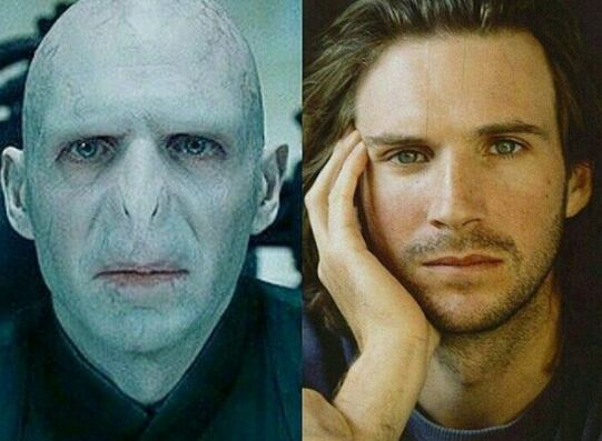 Ralph Fiennes quien interpretó a Lord Voldemort.