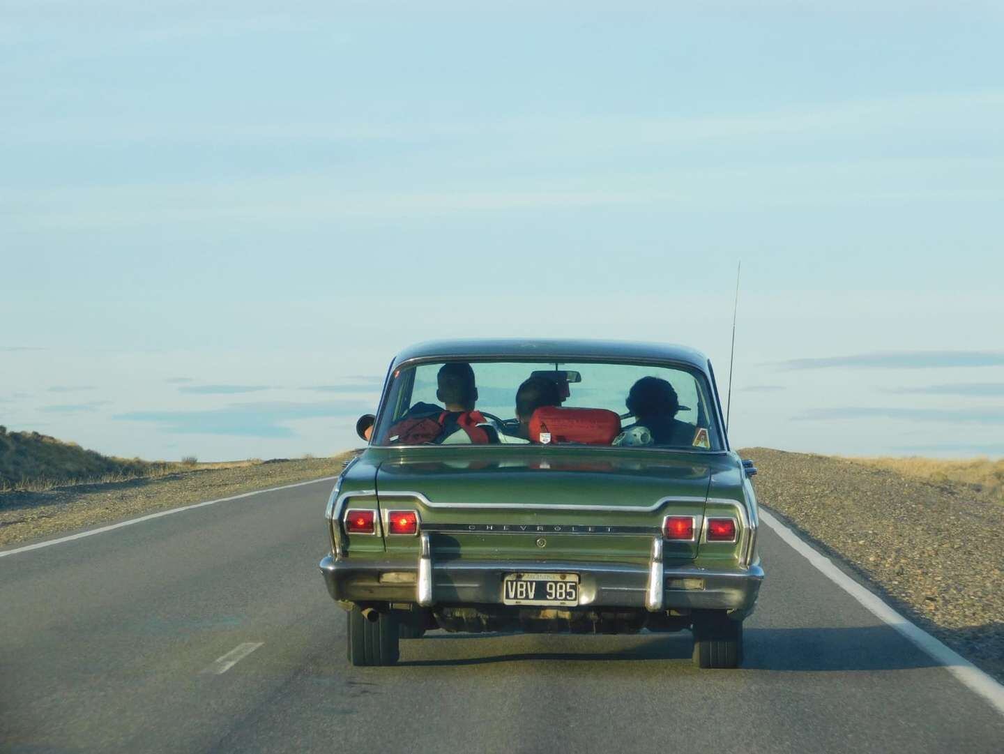 Maximiliano Rosano y sus amigos volvían de Ushuaia en su Chevrolet 400 Super Sport modelo 1967.