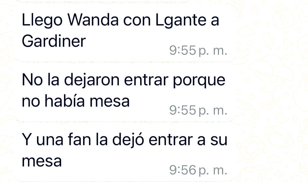 Escandaloso encuentro entre Wanda, L-Gante, la China y Mauro Icardi.