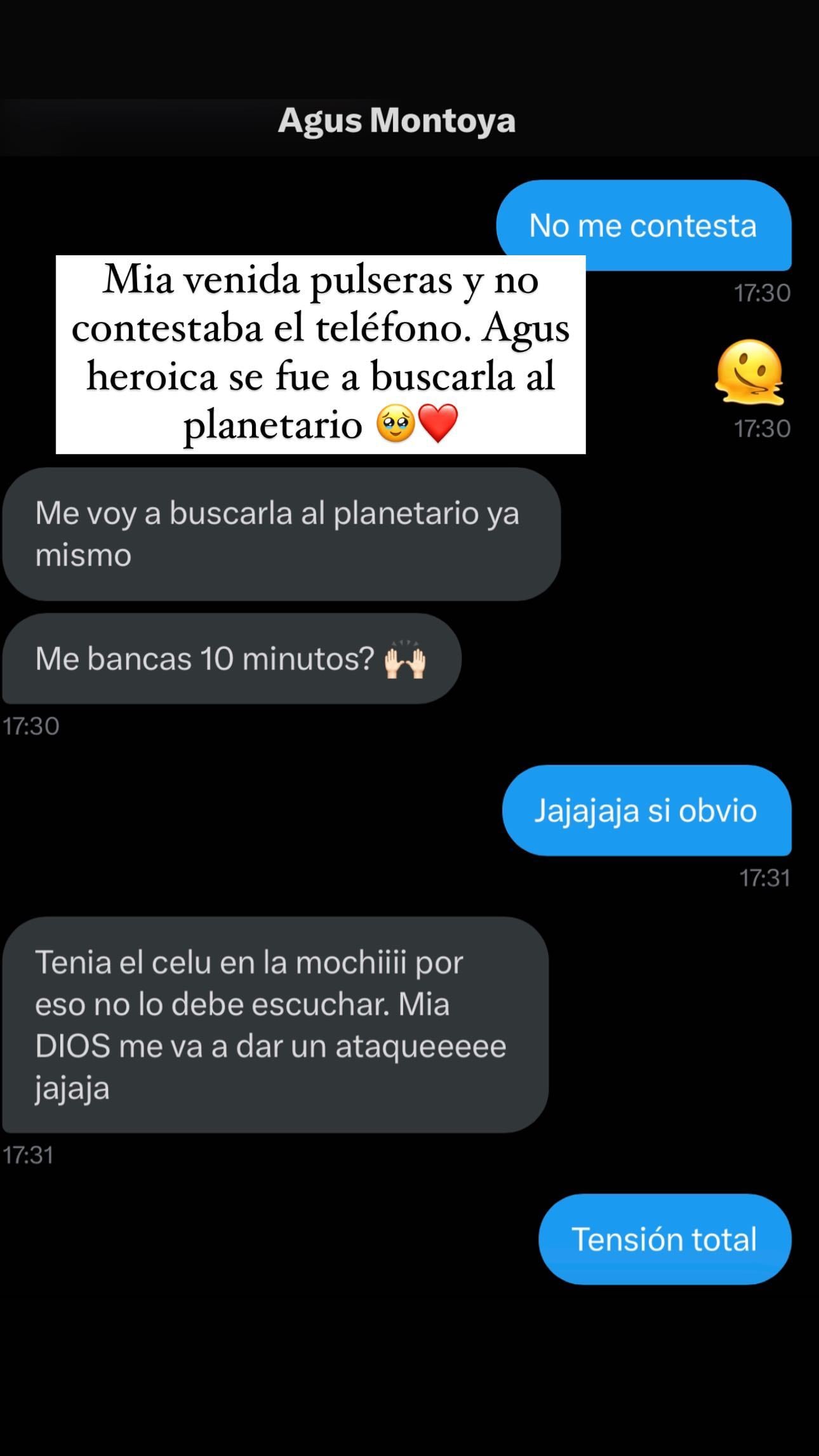 Jimena Barón se puso la diez e invitó a una swiftie sin entradas al recital de Taylor.