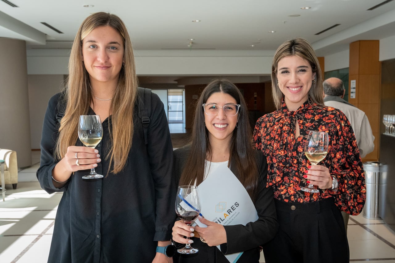 Luciana Mera, Selene Jalif, Pamela Pleitel. - Foto: Ignacio Blanco / Los Andes