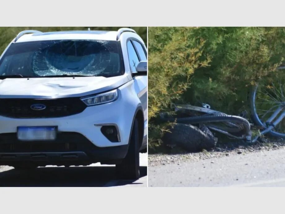 El ministro Leonardo Das Neves atropelló a un ciclista en Chubut, el cual se encuentra grave.