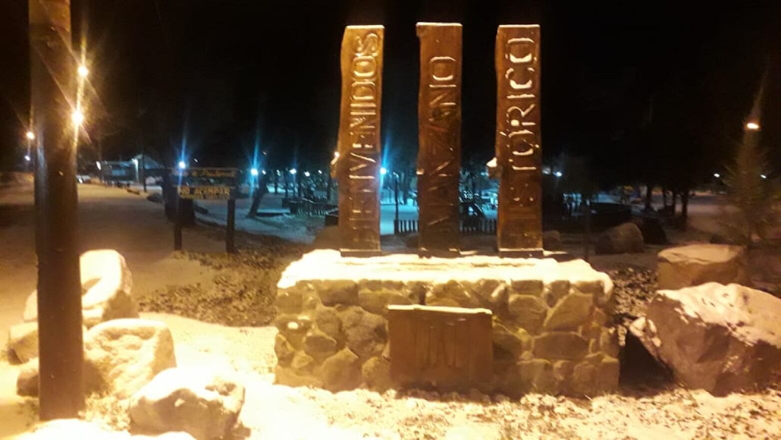 Nieve en el Manzano Histórico - 