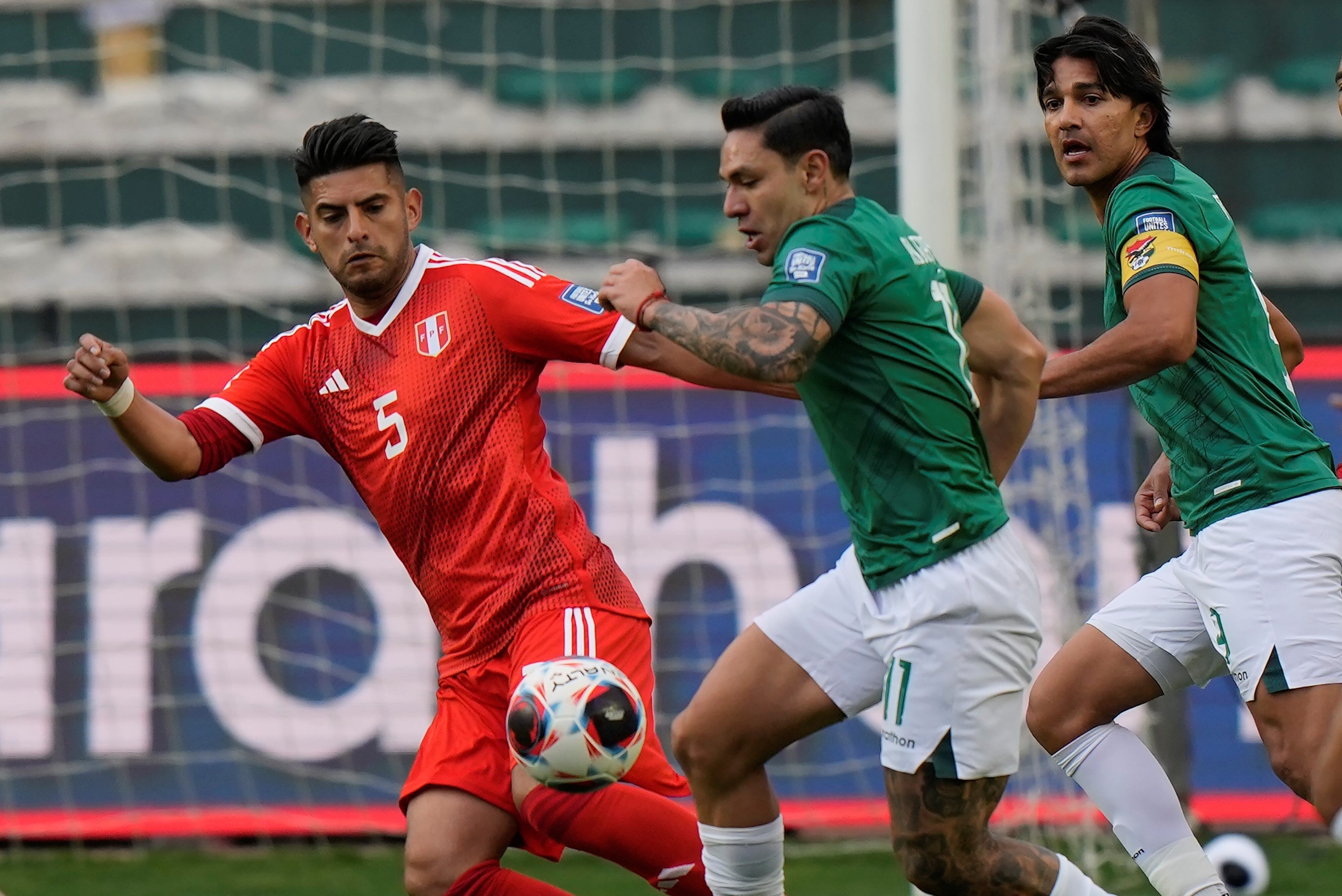 En la despedida de Marcelo Moreno Martins de su selección, Bolivia se mide en La Paz con Perú por las eliminatorias. (AP)