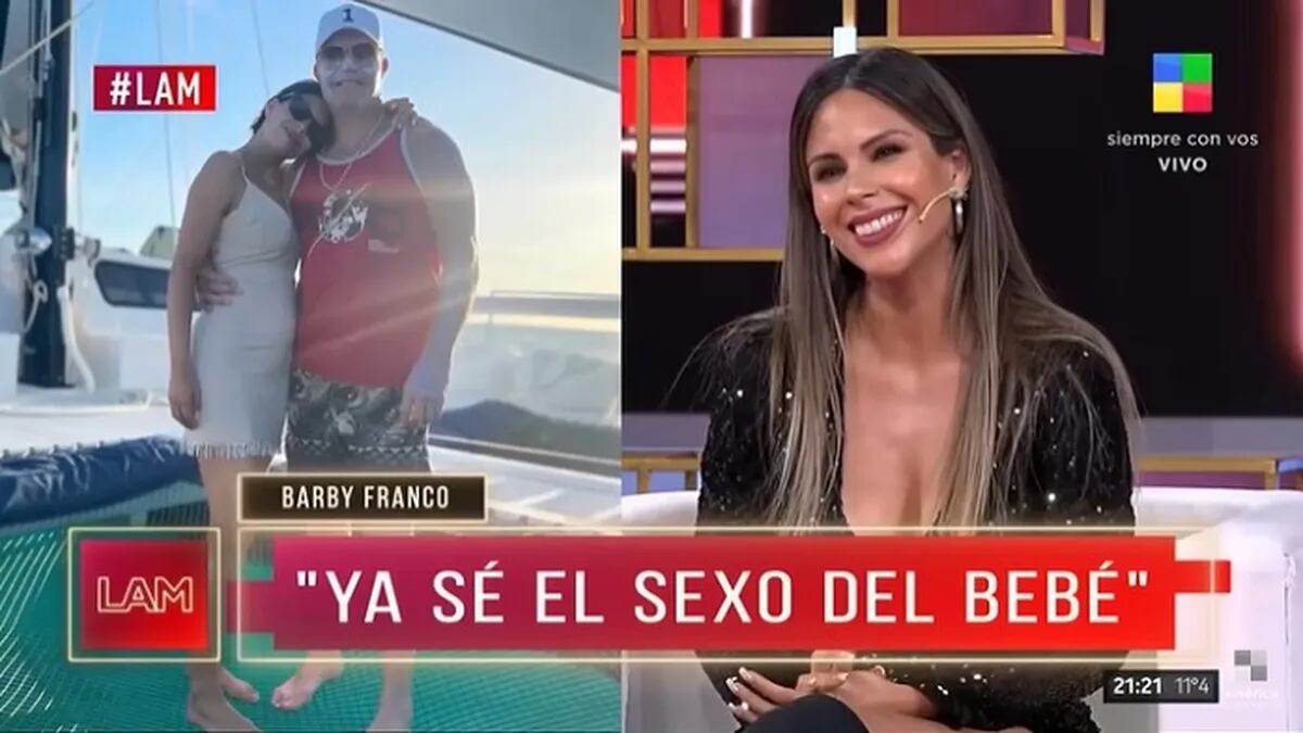 Barby Franco quiere comerse la placenta de su bebé