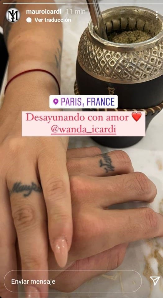 La sorpresiva foto de Wanda Nara y Mauro Icardi. ¿Prueba de reconciliación o jugada de él para llamar su atención?