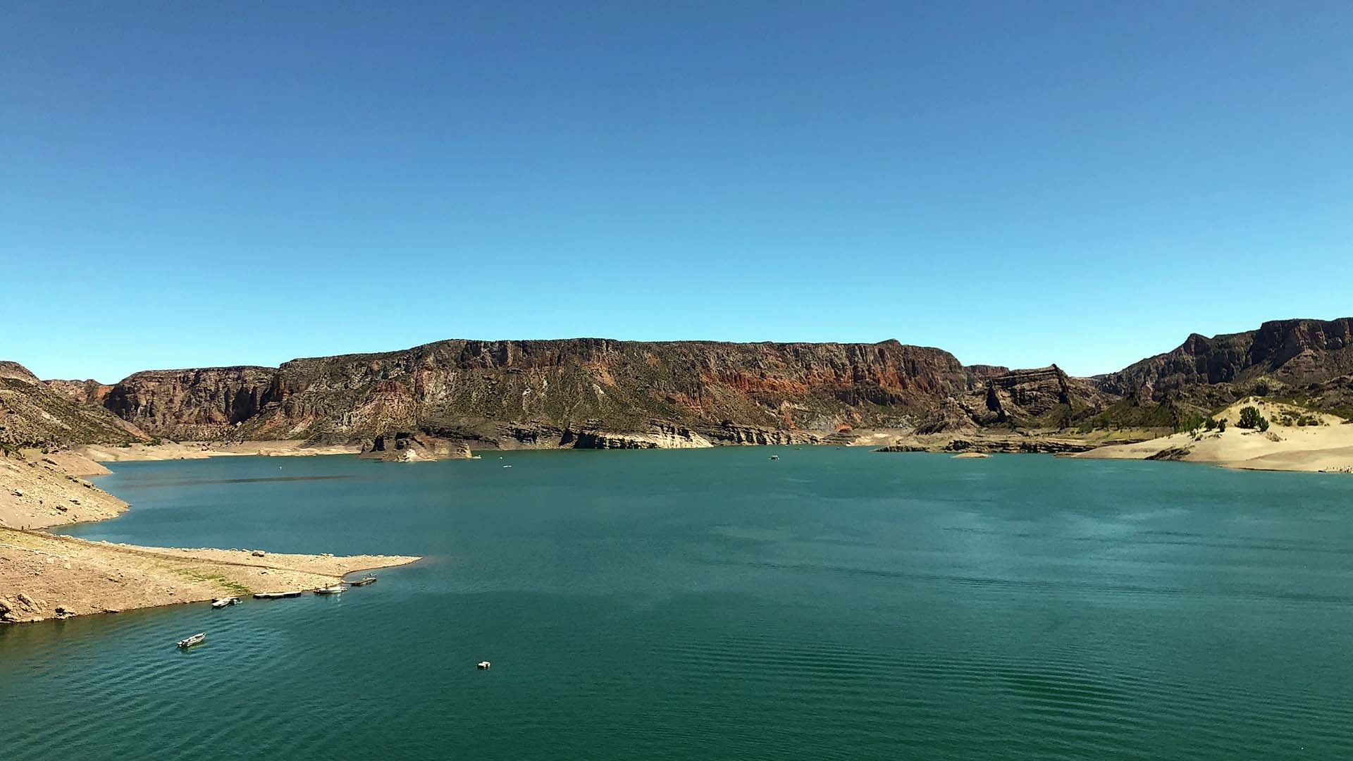 El cañon del Atuel, San Rafael.