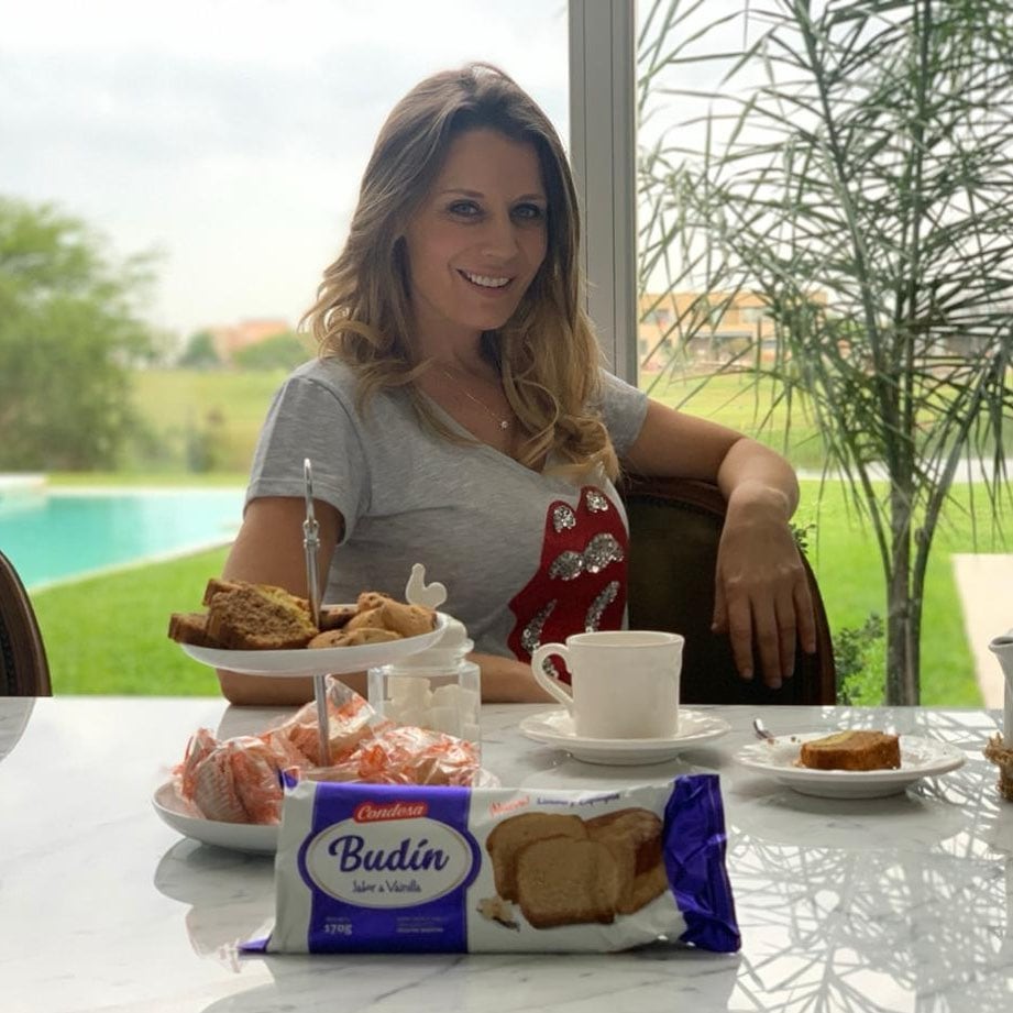 Vista del jardín desde el comedor (Foto: Instagram)